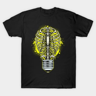 skull lamp, halloween T-Shirt